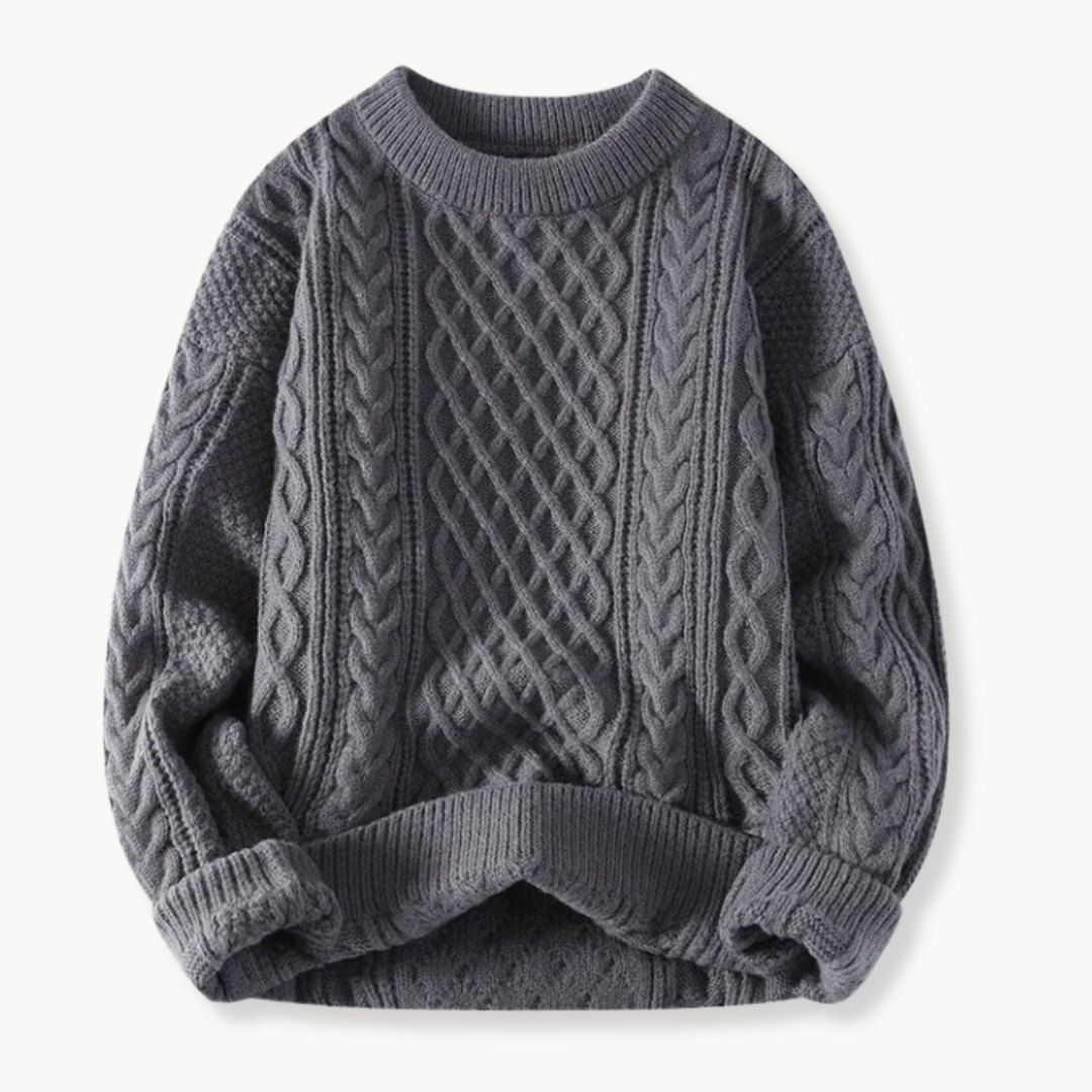 Atlantic Cable Stitch Sweater