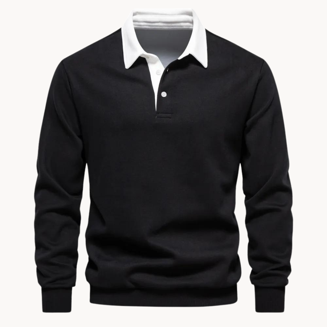 Casual Craft Polo Sweatshirt Casual Craft Polo Sweatshirt