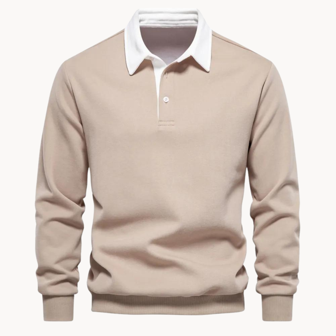 Casual Craft Polo Sweatshirt Casual Craft Polo Sweatshirt
