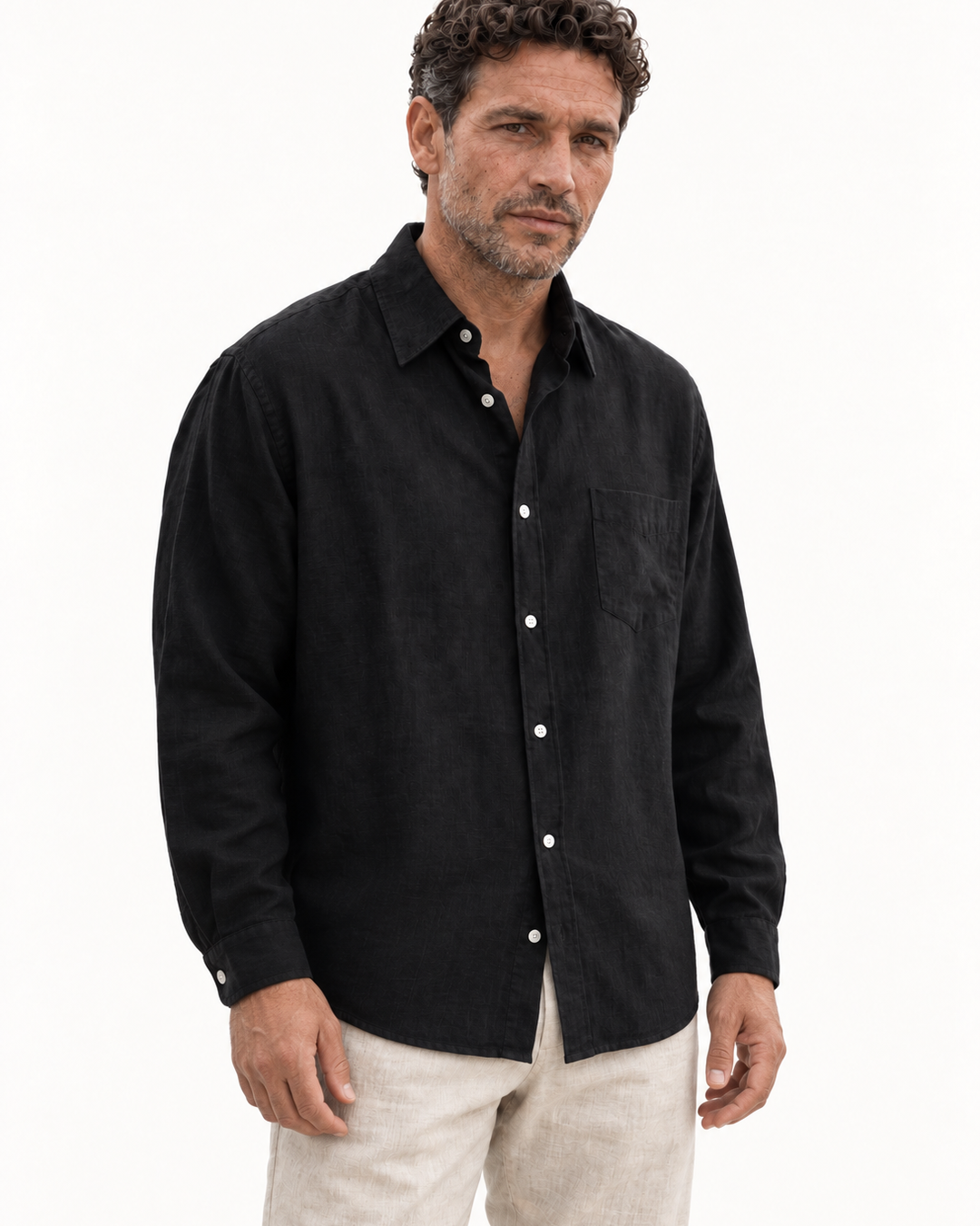 Adamo Linen Blend Shirt