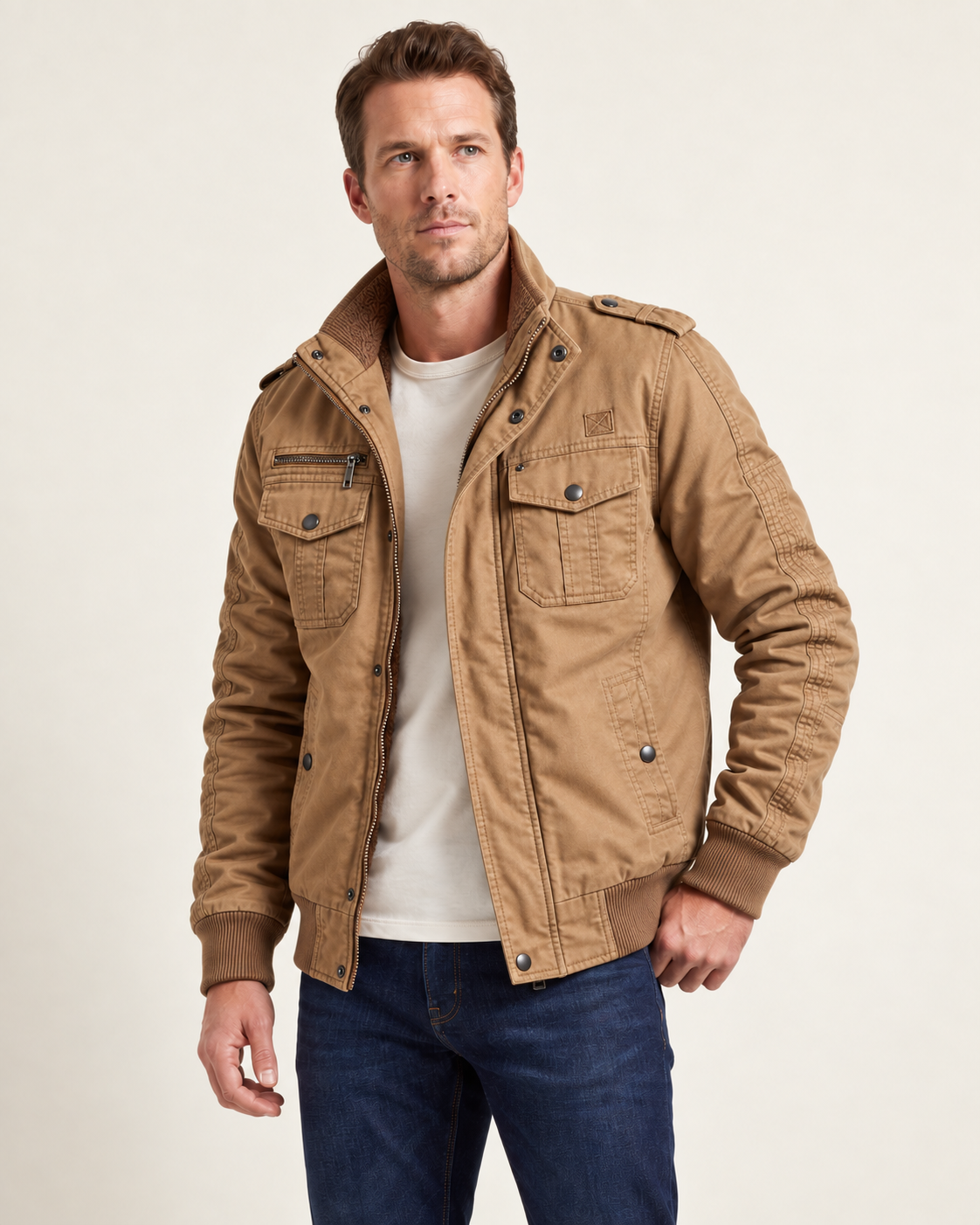 Adventurer's Cotton Cargo Jacket