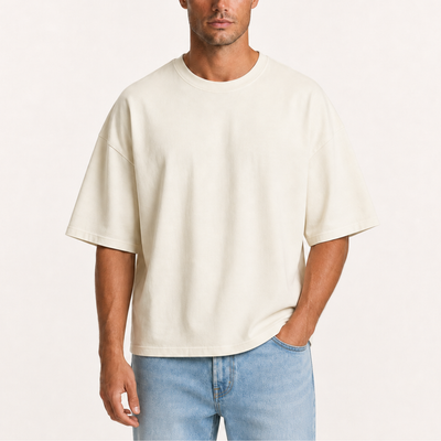 T-shirt boxy épais Dexter