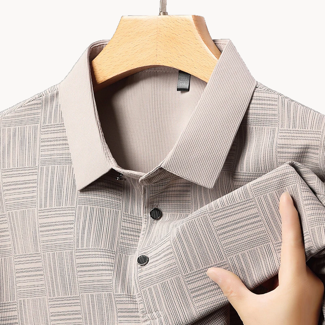 Roan Breathable Polo - Beige